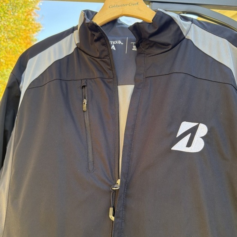 Antigua Bridgestone Golf Performance Jacket L Men's Black 832
